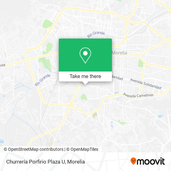 Mapa de Churrería Porfirio Plaza U