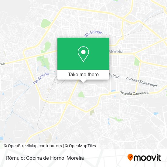 Mapa de Rómulo: Cocina de Horno