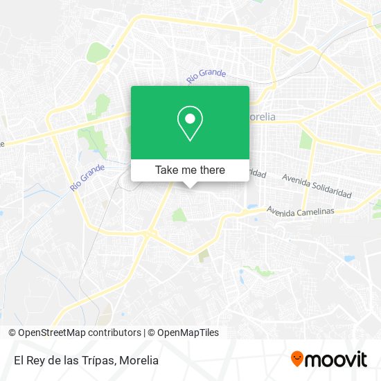El Rey de las Trípas map