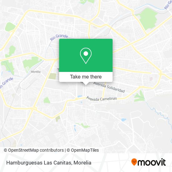 Hamburguesas Las Canitas map