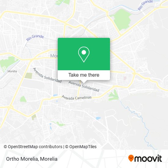 Mapa de Ortho Morelia