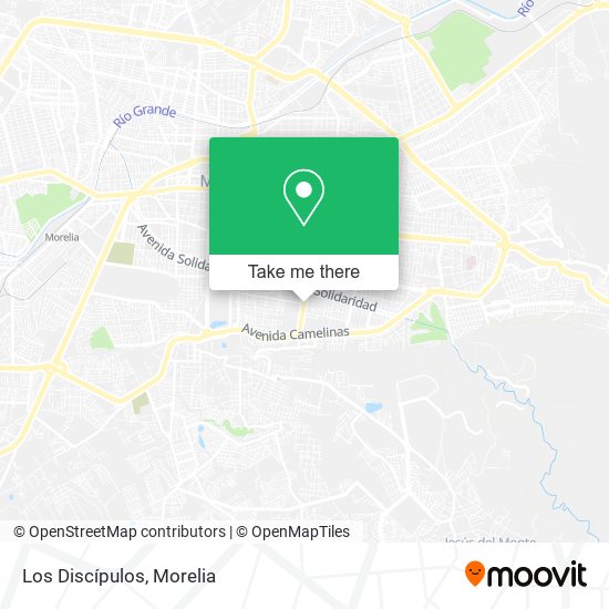 Mapa de Los Discípulos