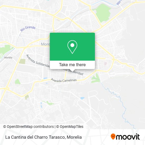 La Cantina del Charro Tarasco map