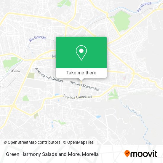 Green Harmony Salads and More map