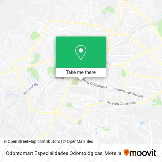 Odontomart Especialidades Odontológicas map