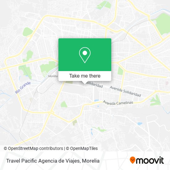 Travel Pacific Agencia de Viajes map