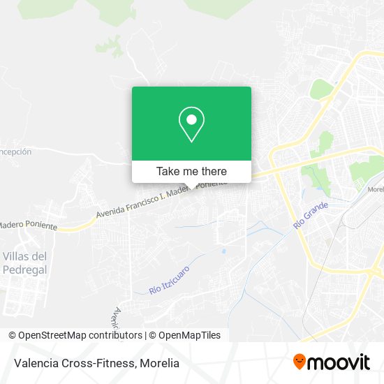 Valencia Cross-Fitness map