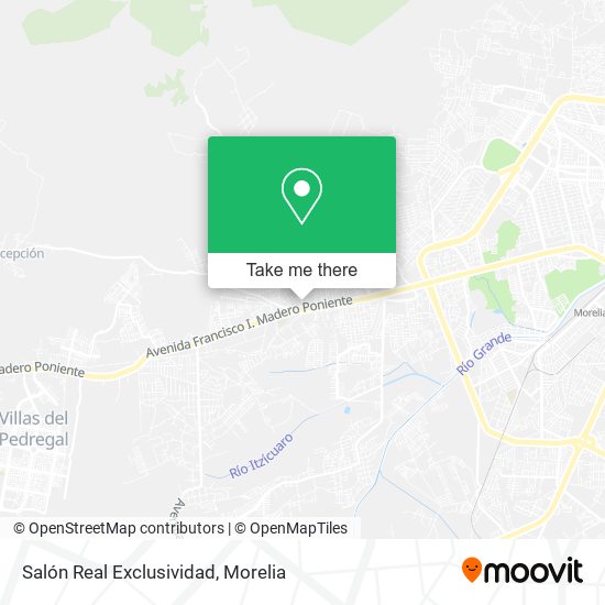 Mapa de Salón Real Exclusividad