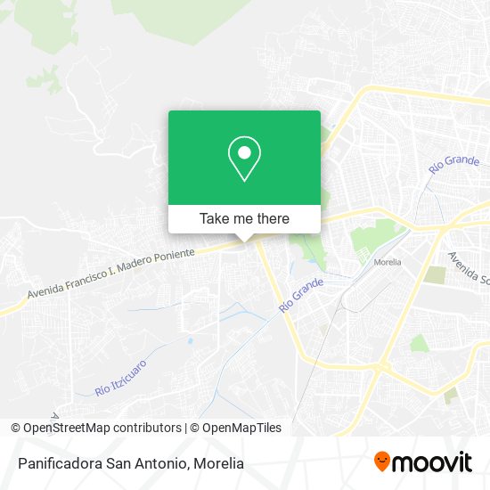 Mapa de Panificadora San Antonio