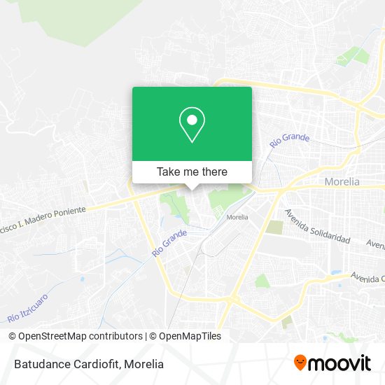 Mapa de Batudance Cardiofit