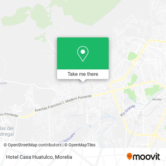 Mapa de Hotel Casa Huatulco