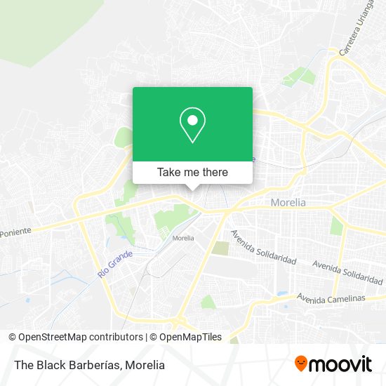 The Black Barberías map