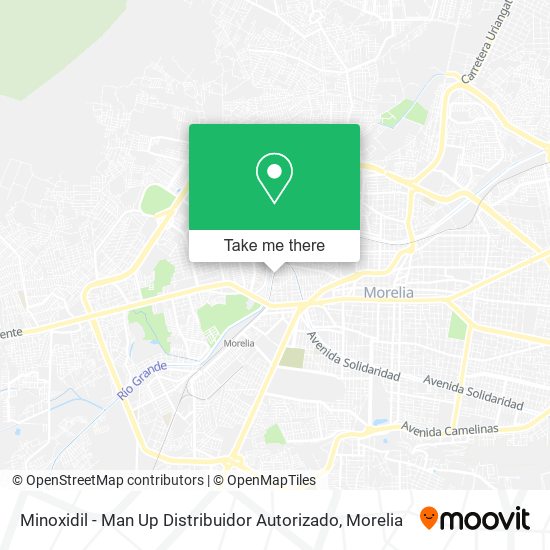 Mapa de Minoxidil - Man Up Distribuidor Autorizado