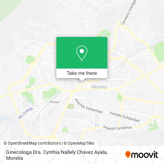 Ginecologa Dra. Cynthia Nallely Chávez Ayala map