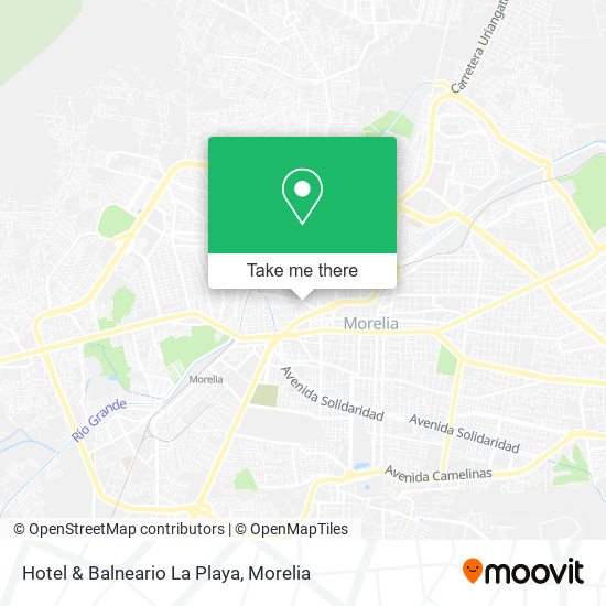 Hotel & Balneario La Playa map