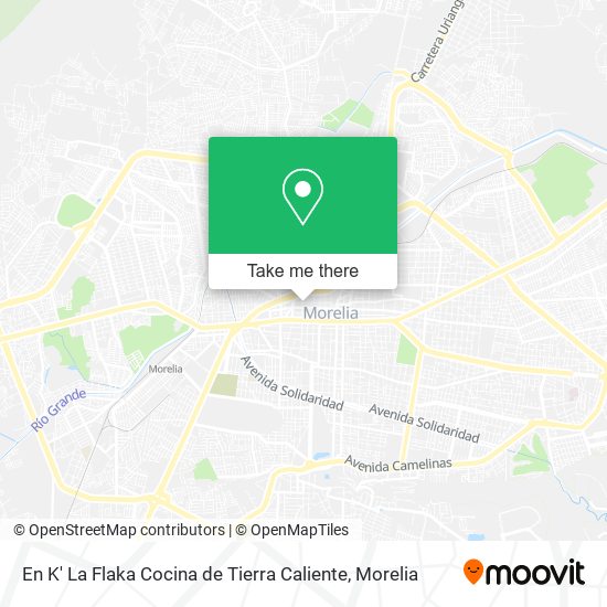 En K' La Flaka Cocina de Tierra Caliente map