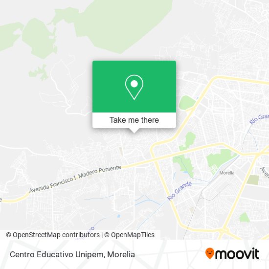 Mapa de Centro Educativo Unipem