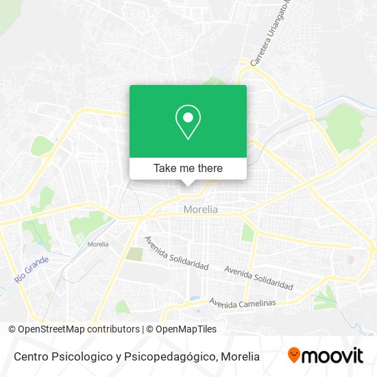 Mapa de Centro Psicologico y Psicopedagógico