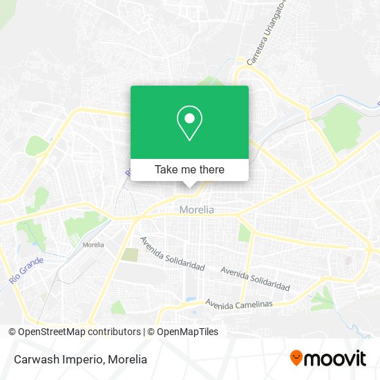 Mapa de Carwash Imperio