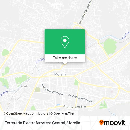 Ferretería Electroferretera Central map