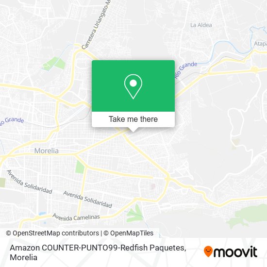 Mapa de Amazon COUNTER-PUNTO99-Redfish Paquetes
