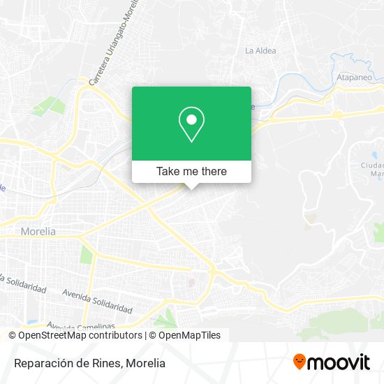 Reparación de Rines map