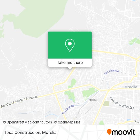 Ipsa Construcción map