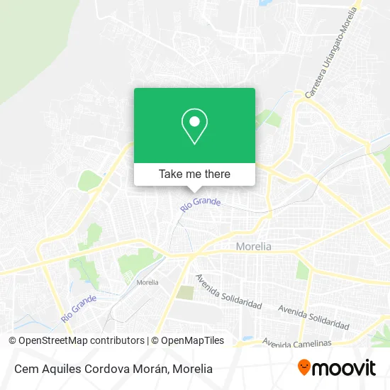 Mapa de Cem Aquiles Cordova Morán