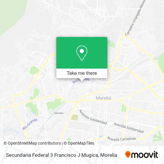 Secundaria Federal 3 Francisco J Mugica map