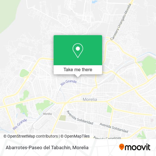 Mapa de Abarrotes-Paseo del Tabachín