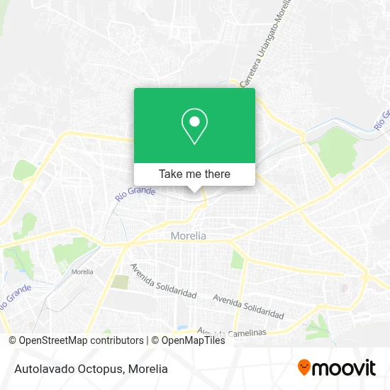 Autolavado Octopus map