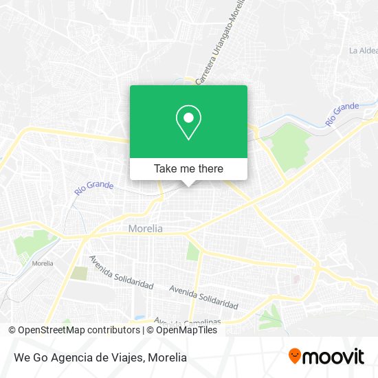 Mapa de We Go Agencia de Viajes