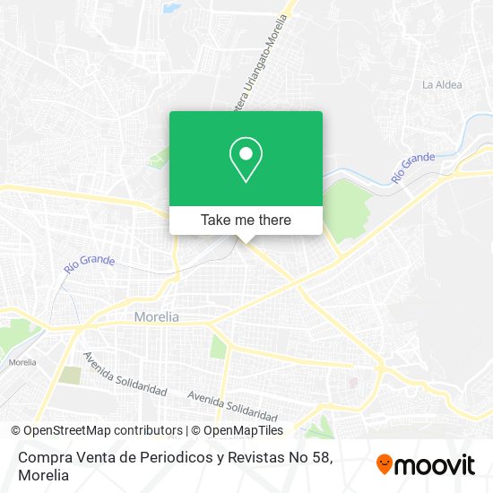 Compra Venta de Periodicos y Revistas No 58 map