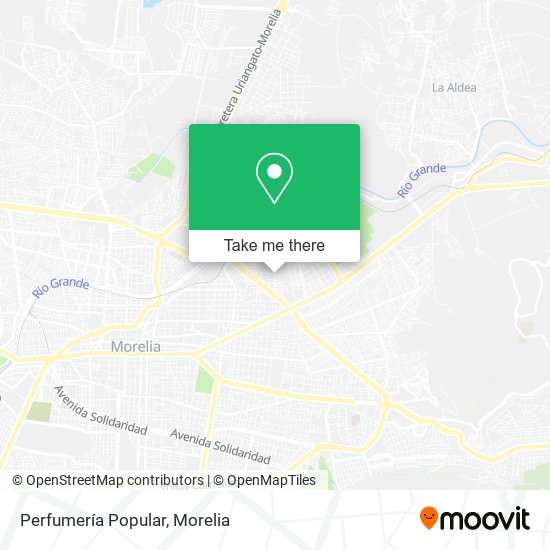 Perfumería Popular map