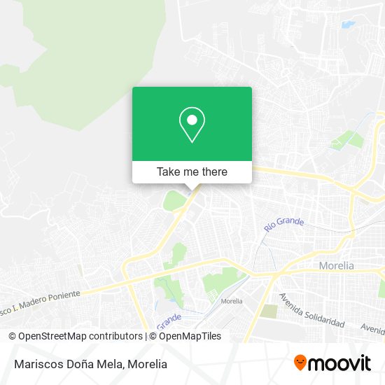 Mariscos Doña Mela map