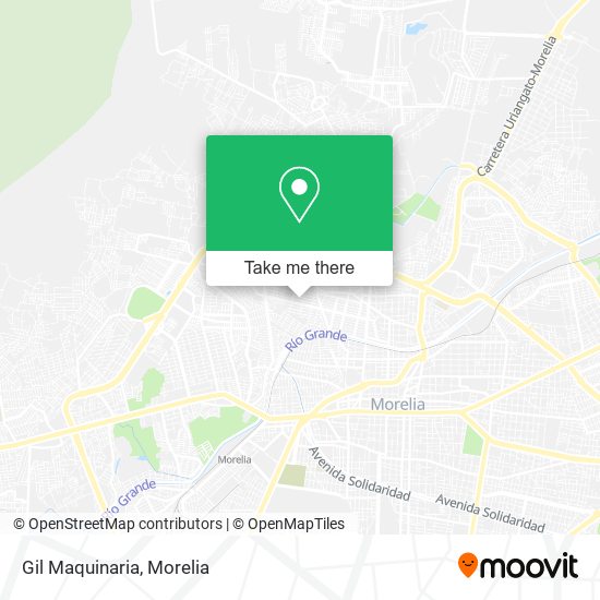 Mapa de Gil Maquinaria