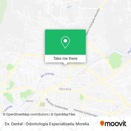 Dx. Dental - Odontología Especializada map