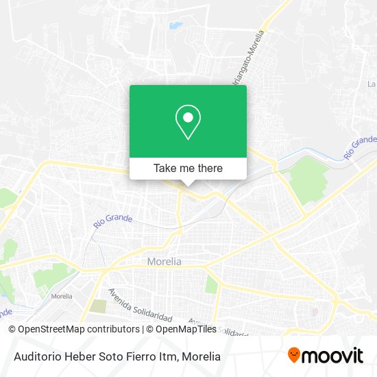 Auditorio Heber Soto Fierro Itm map