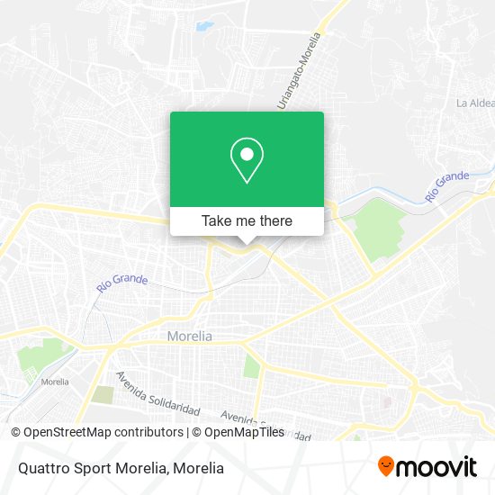 Quattro Sport Morelia map