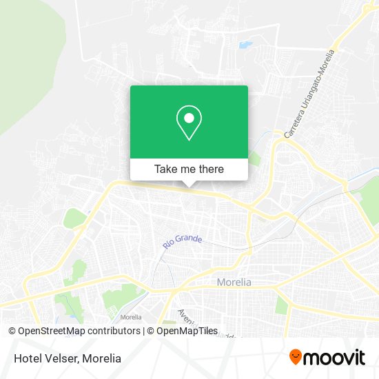 Mapa de Hotel Velser
