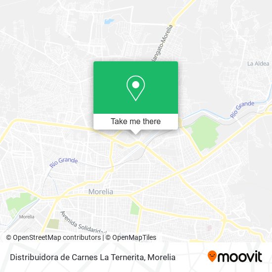 Distribuidora de Carnes La Ternerita map