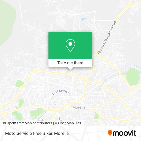 Moto Servicio Free Biker map
