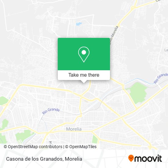 Casona de los Granados map