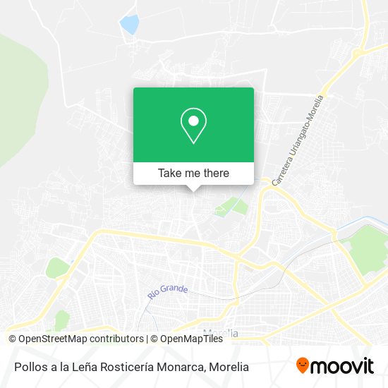 Pollos a la Leña Rosticería Monarca map