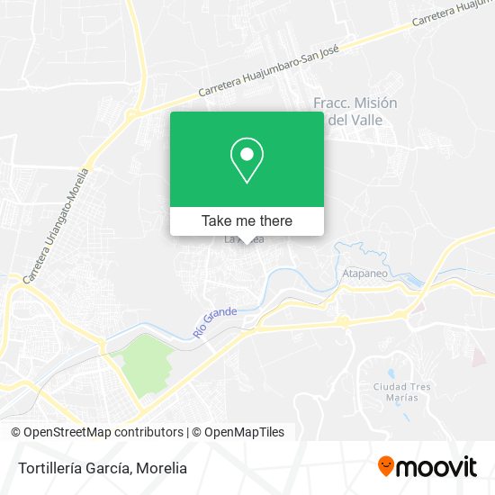 Tortillería García map