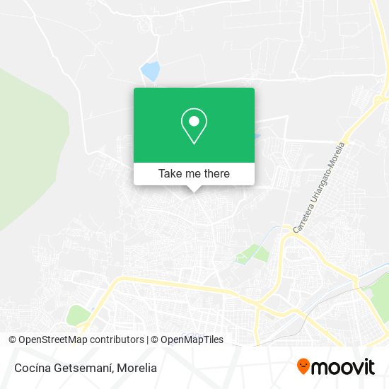 Cocína Getsemaní map