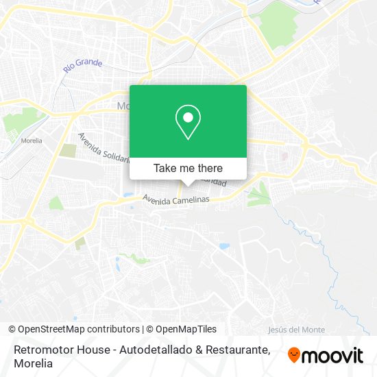 Mapa de Retromotor House - Autodetallado & Restaurante
