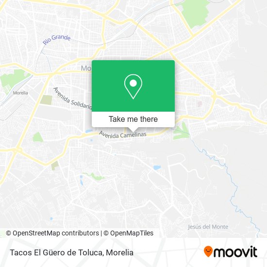 Tacos El Güero de Toluca map