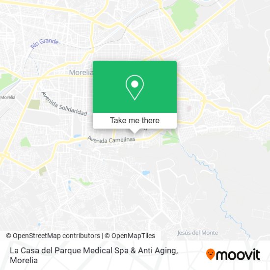 Mapa de La Casa del Parque Medical Spa & Anti Aging