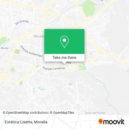 Estética Lisette map